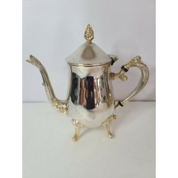 VINTAGE Silver plated Victorian Tea Set 4 piece - Picture 4 of 7